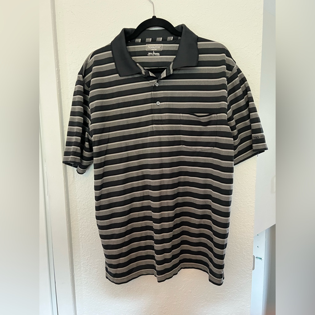 Pendleton Striped Polo